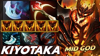 KIYOTAKA [Shadow Fiend] Mid God High Skill Shadowraze Outplayed Enemy Dota 2 (Fullmatch)