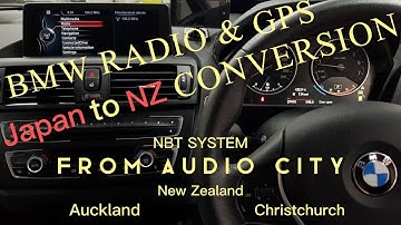 Japan import BMW 1/3 series 2012-2015 NBT system factory convert to NZ Radio & GPS!