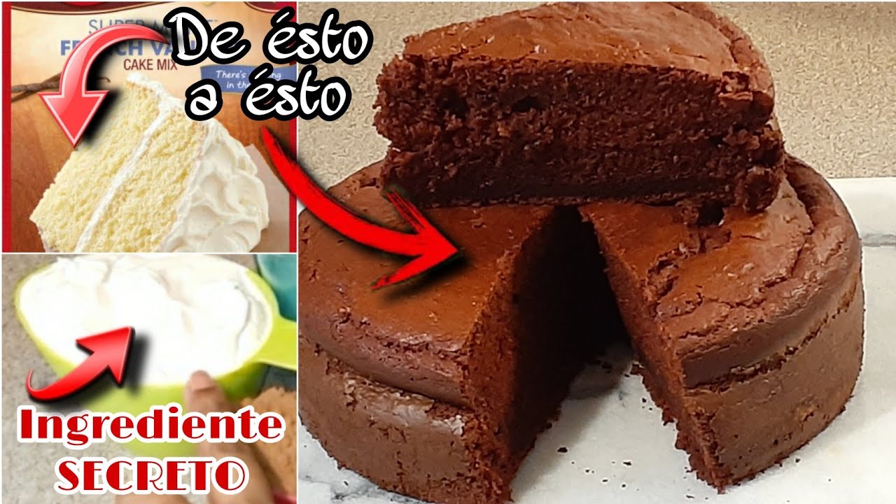 CÓMO MODIFICAR HARINA DE CAJITA PARA PASTEL? El SECRETO para un PAN  PERFECTO y RIQUÍSIMO - YouTube