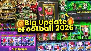 Big Update Efootball 2026 Thursday Update Free Epics New Potw Pack In Efootball 2026