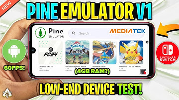 🔥 PINE EMULATOR ANDROID *LOW-END* DEVICE TEST | BEST NINTENDO SWITCH EMULATOR ON MALI GPU