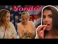 Americans trying nandos for the first time