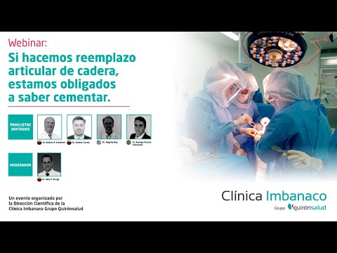 Webinar - Si hacemos reemplazo articular de cadera, estamos obligados a saber cementar.