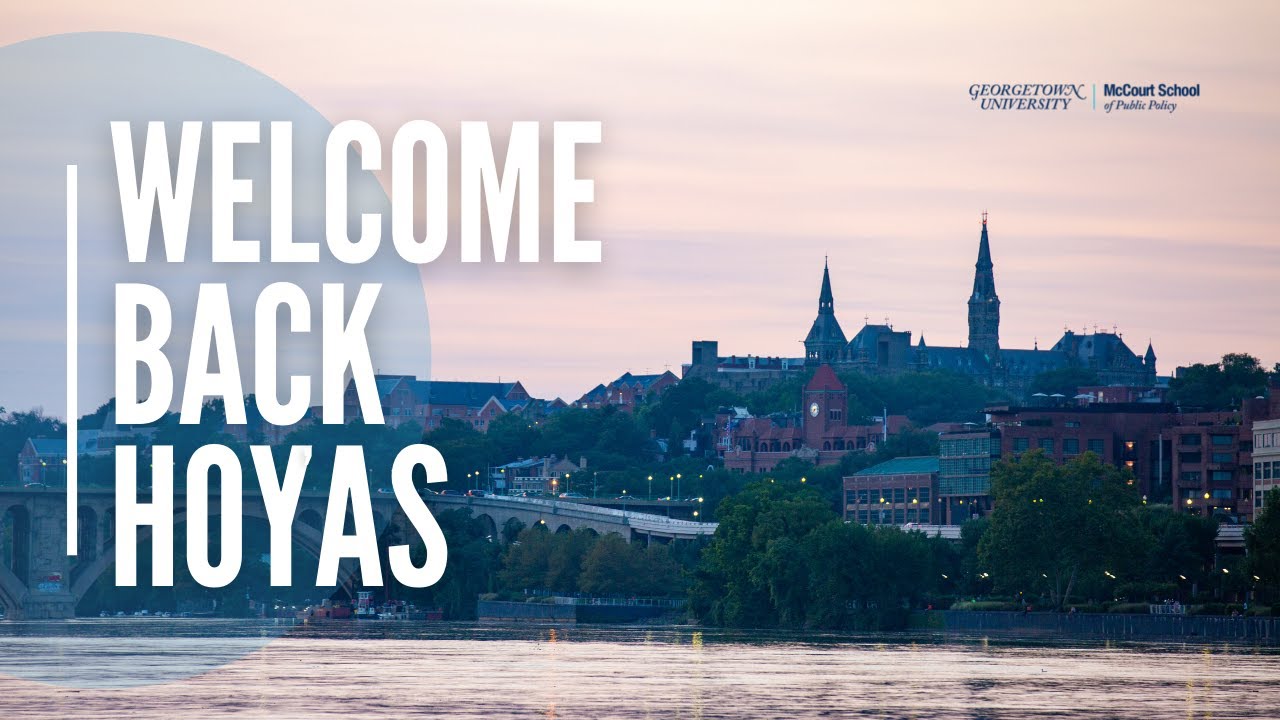 Welcome Back to the McCourt School!