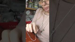 Sábado armado de collar con cristales