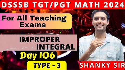 DSSSB/UP/Raj TGT PGT Math Day 106 Reimann Integral #tgtmaths #tgt #pgtmaths #dsssbtgtmaths