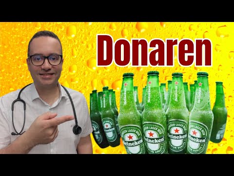 Quem toma Donaren pode beber cerveja?