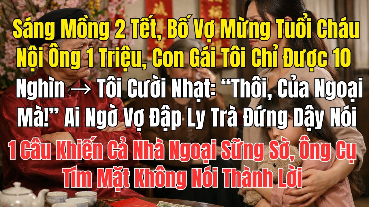 Mồng Hai Tết và Phong Bao Mười Nghìn: Câu Chuyện Thức Tỉnh Cả Một Gia Đình