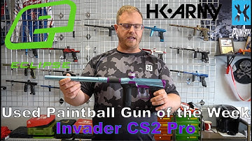 Used Paintball Gun Of The Week // HK Army Invader CS2 Pro