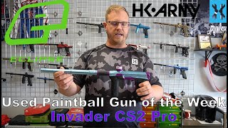 Celebrity Used Paintball Gun Of The Week // HK Army Invader CS2 Pro Wealth