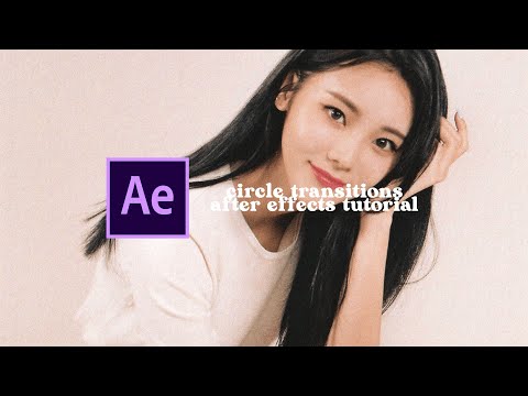 after effects circle transitions tutorial | #ELY