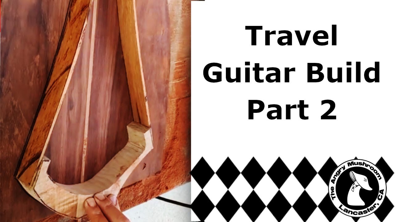 Travel guitar build - part 2