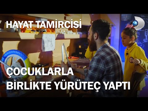 Hayat Tamircisi Çocuklarla Birlikte Kara Kuzuya Yürüteç Yaptı - Hayat Tamircisi 2.Bölüm