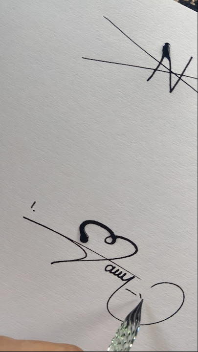 Download lagu Letter N❤️.#alphabet #lettering #signature