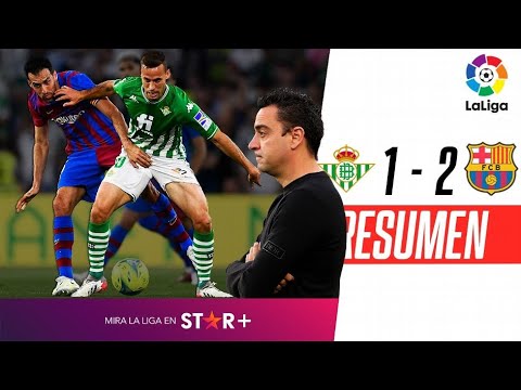 ¡GOLAZO DE JORDI ALBA Y TRIUNFAZO AGÓNICO DE LOS DE XAVI! | Real Betis 1-2 Barcelona | RESUMEN