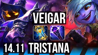 VEIGAR vs TRISTANA (MID) | 10/5/15, Rank 12 Veigar | TR Grandmaster | 14.11