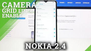 How to Activate Grid Lines in NOKIA 2.4 –Camera Orientation Lines