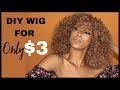 $3 😱 DIY Honey Blonde bohemian Crochet wig! WHO IS SHE?