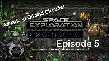Advanced Oil Processing!! | Factorio Space Exploration & Krastorio Playthrough | Episode 5