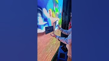 Why it can float on an LED screen？ #eagerled #ledvideowall #leddisplay #ledscreen #shorts