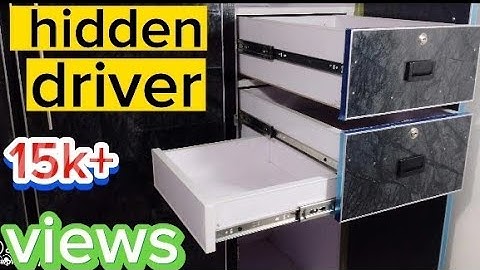 how to make cigaret locker 🛅#cigaret hidden drawer full testing video