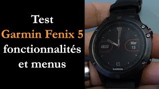 Test Garmin Fenix 5