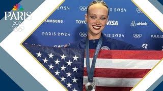 Extended interview: Issaquah artistic swimmer Keana Hunter talks Paris Olympics, winning silver