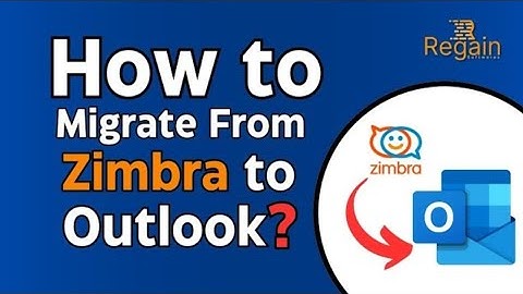How to Convert Zimbra TGZ to Outlook PST? Regain Zimbra to PST converter
