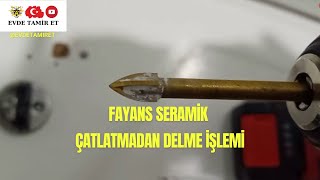 Fayans Seramik Nasıl Delinir? | Kapı Stoperi Montajı | Evde Tamir Et