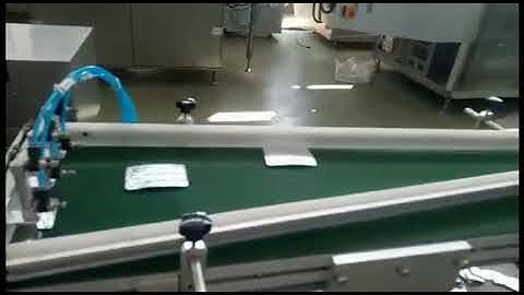 Horizontal Flow Wrapper-Cartoning Machine Packing Line