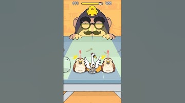 HIDE & SEEK //CAT ESCAPE GAME 499// SWAN & CHICKGORILLA