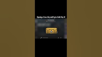 Opening a Case a Day until I get a Gold: Day 45 #shorts