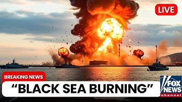 Ukraine & Us Navy STRIKE Russia’s $10 B Oil Depot — The Black Sea Erupts In Flames US Navy