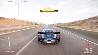 1600hp Koenigsegg Jesko Forza Horizon 5 New pb Autopista speed trap screenshot 4