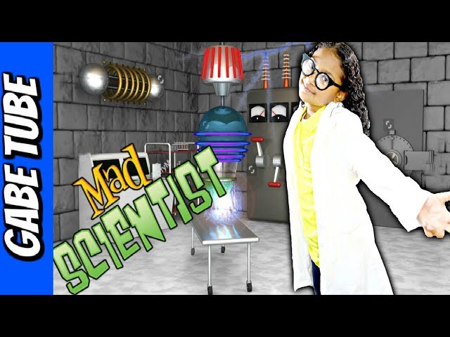 MAD SCIENTIST KID SKIT KIDS TRANSFORMED INTO SUPER HEROES Gabe Tube TV class=