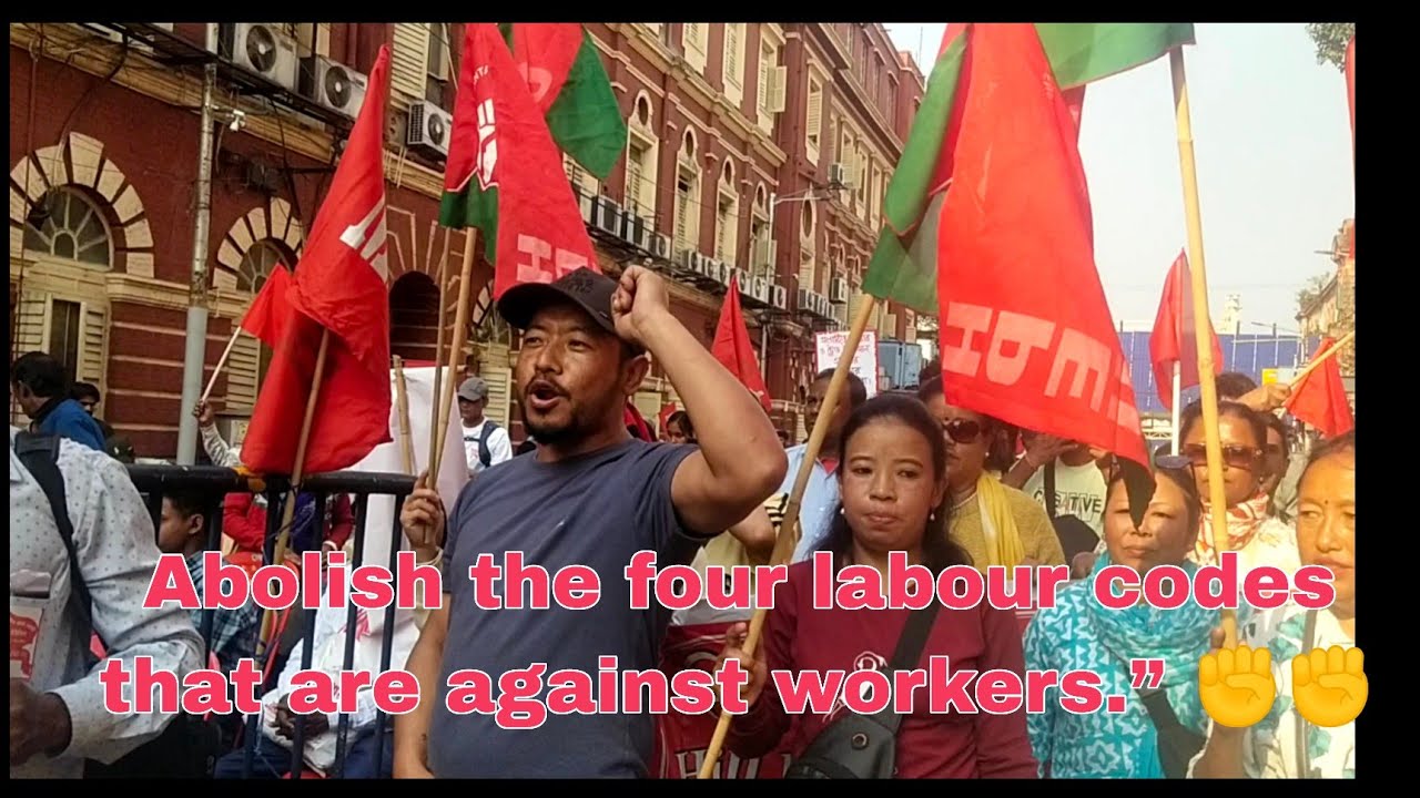 «Отменить четыре трудовых кодекса, направленных против трудящихся».
