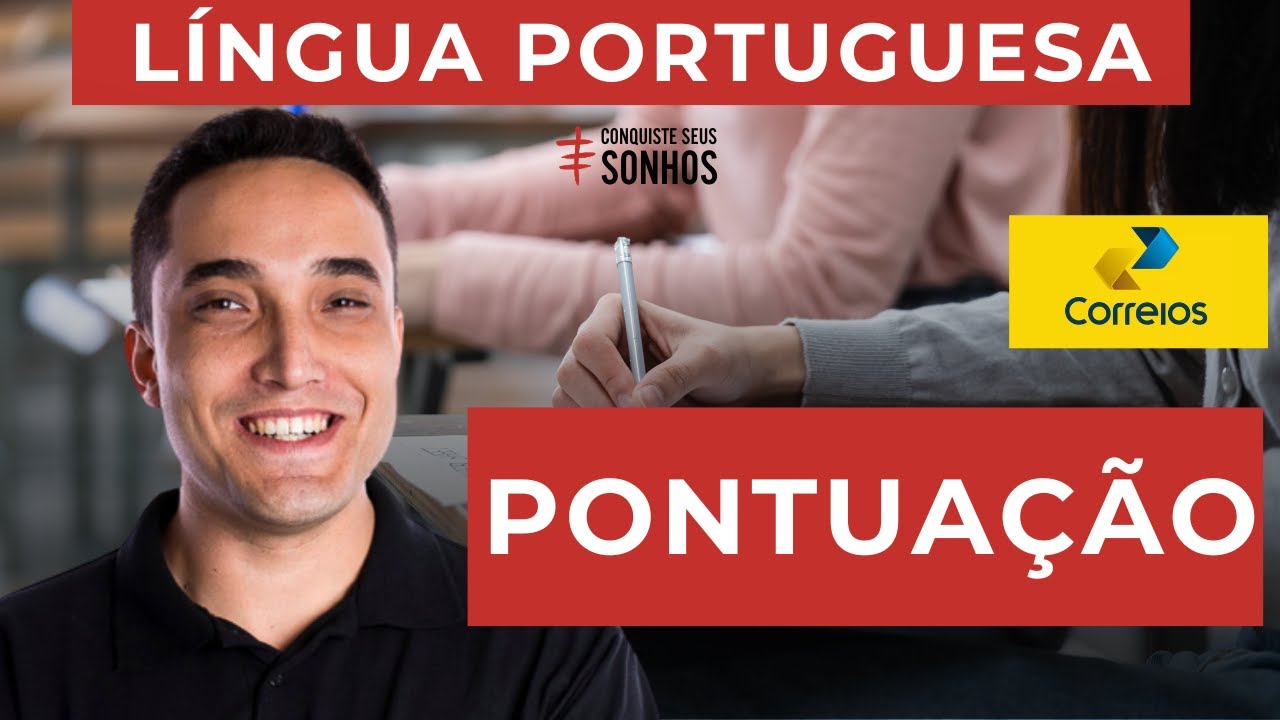 PONTUAÇÃO - LÍNGUA PORTUGUESA - CARTEIRO 2024 - CORREIOS - IBFC
