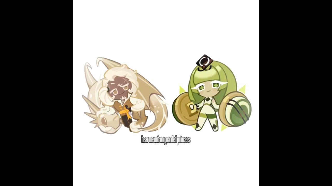 Royal Margarine Cookie x Green Tea Mousse Cookie 