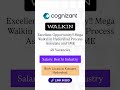 Cognizant Is Hiring SME Role Walkin On 30th Jan #hiring #job #jobsearch #walkin #recruitmentdrive