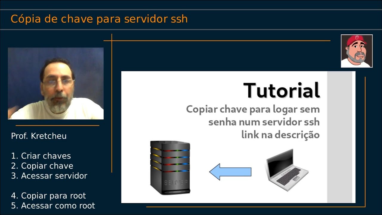 🟢 Tutorial GNU Linux 00 - Copiar chaves para servidor ssh - YouTube