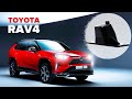 Пример работы омывателя камеры переднего вида для Toyota Rav4 дорестайлинг 2019-2022 (3562)