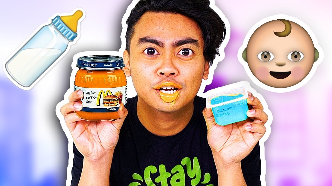 GUAVA JUICE TRIES BABY FOOD!  Doovi