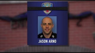 The widow of fallen firefighter Jason Arno speaks with 7 News