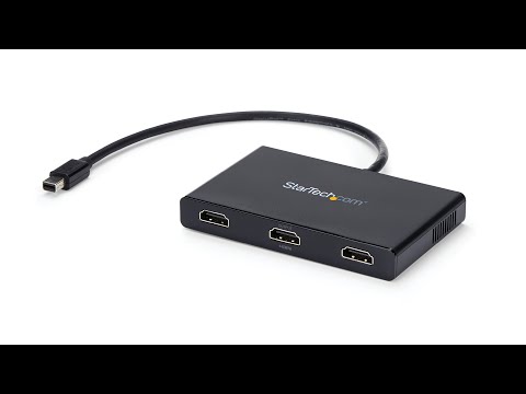 Mini DisplayPort to HDMI Multi-Monitor Splitter - MSTMDP123HD | StarTech.com