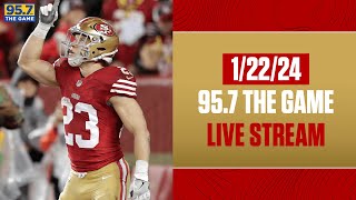 The 49ers Vanquish The Packers And Are On To The NFC Title Game  | 95.7 The Game Live Stream screenshot 5