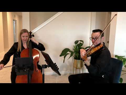 Sunset Strings' string duo performs A Thousand Years