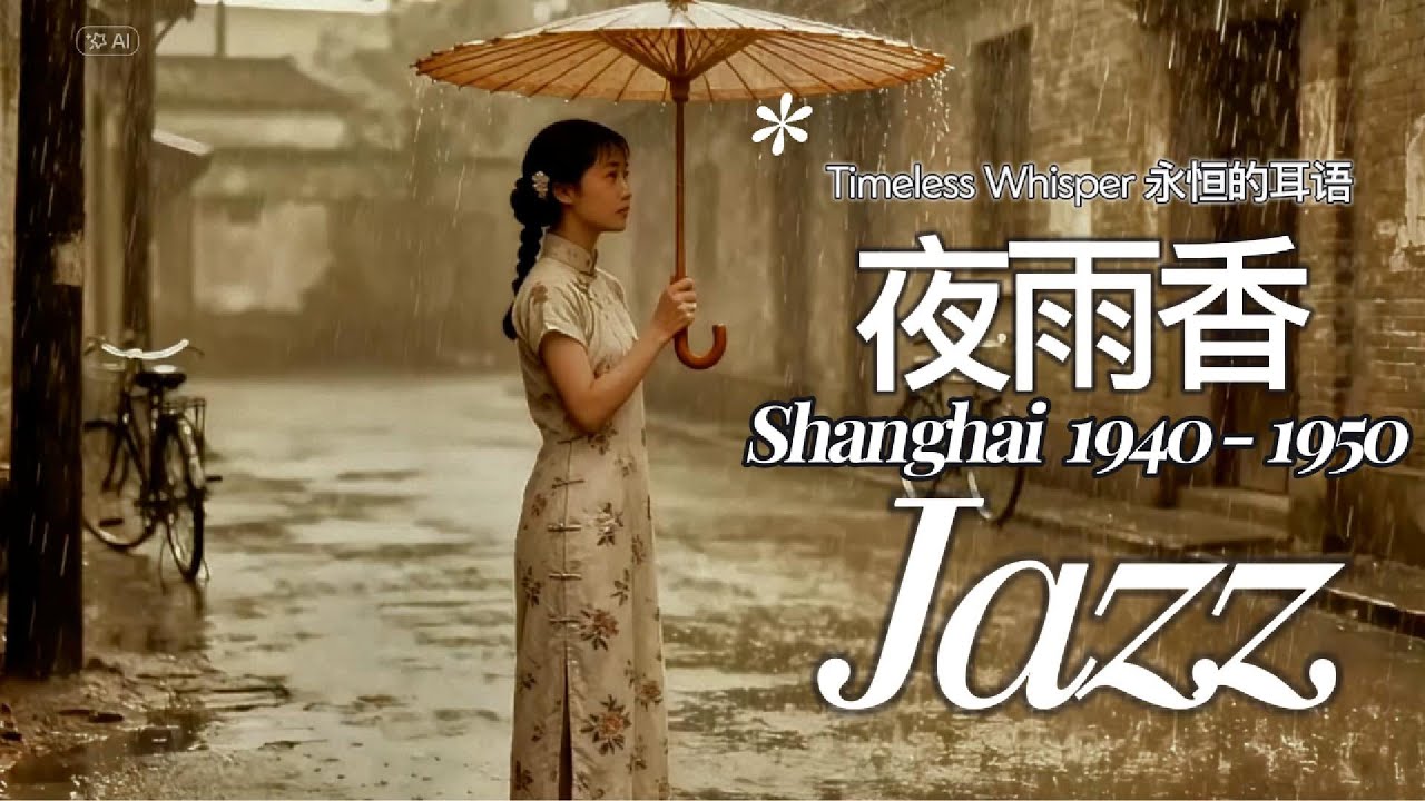 《夜雨香》Vintage Chinese Jazz / 老上海经典爵士 | Timeless Old Shanghai Jazz Classics