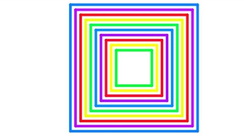 How to draw a Square Based Pattern in scratch and pictoblox 2|