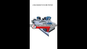 how to use YOUGU log debarking machine YBGP150H YGBP260H