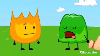 BFDI: firey and gelatin steal a van is going weirdness every ^2